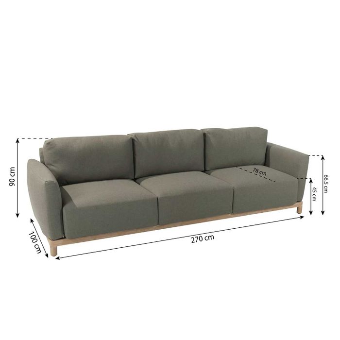 4 Seasons Outdoor Yara lounge tuinbank