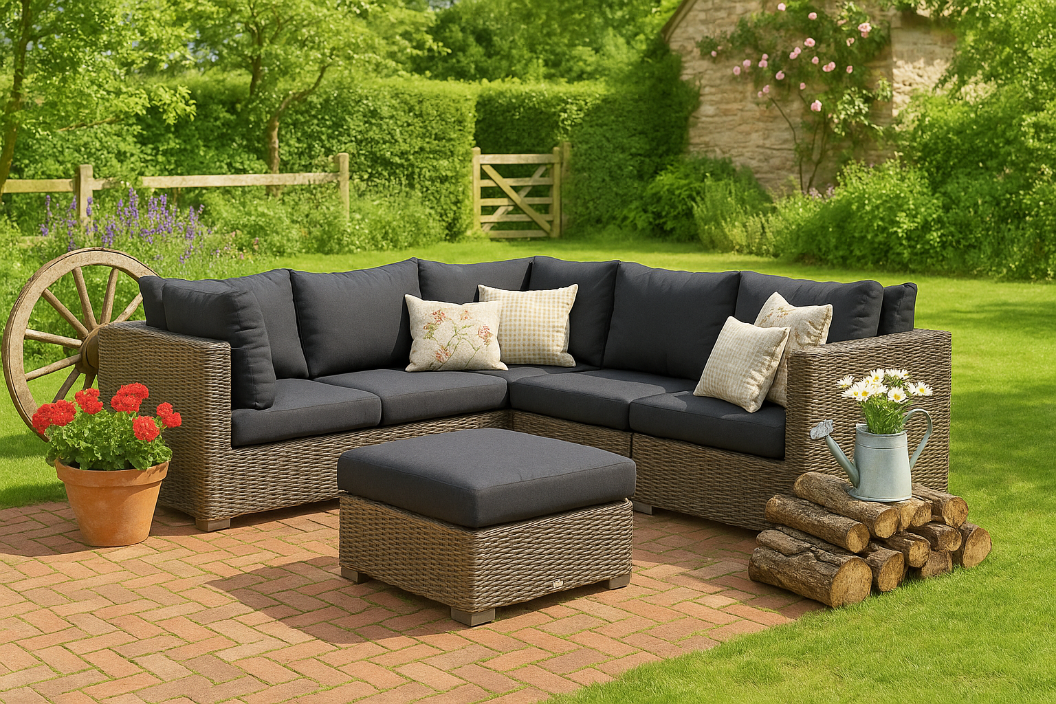 Garden Collections Toronto hoek loungeset 6-delig
