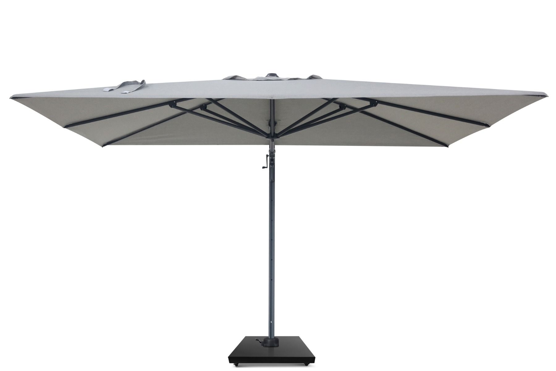 Camello Luna zweefparasol 3x3.5m S2 Excellent (incl. voet + hoes)