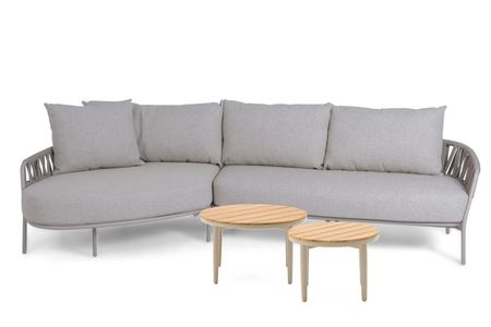 4 Seasons Outdoor Calma/Toscane 50/70 cm hoek loungeset 4-delig