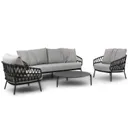 4 Seasons Calpi/Pacific 100 cm stoel-bank loungeset 4-delig thumbnail