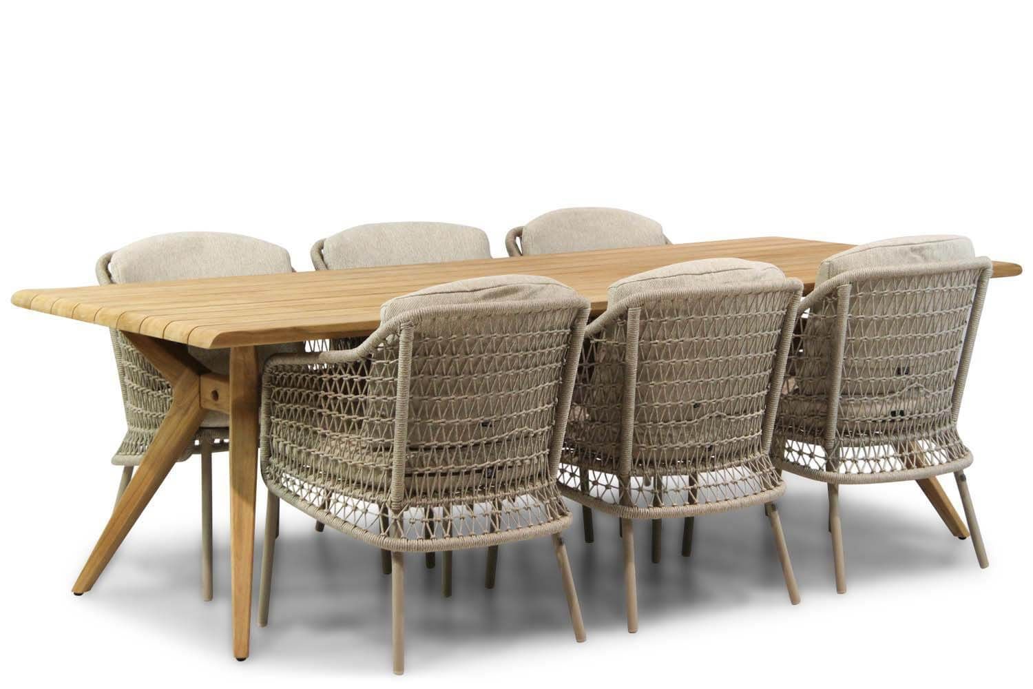 4 Seasons Outdoor Puccini/Bel Air 240 cm dining tuinset 7-delig thumbnail