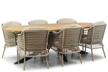 4 Seasons Puccini/Prado 240 cm dining tuinset 7-delig