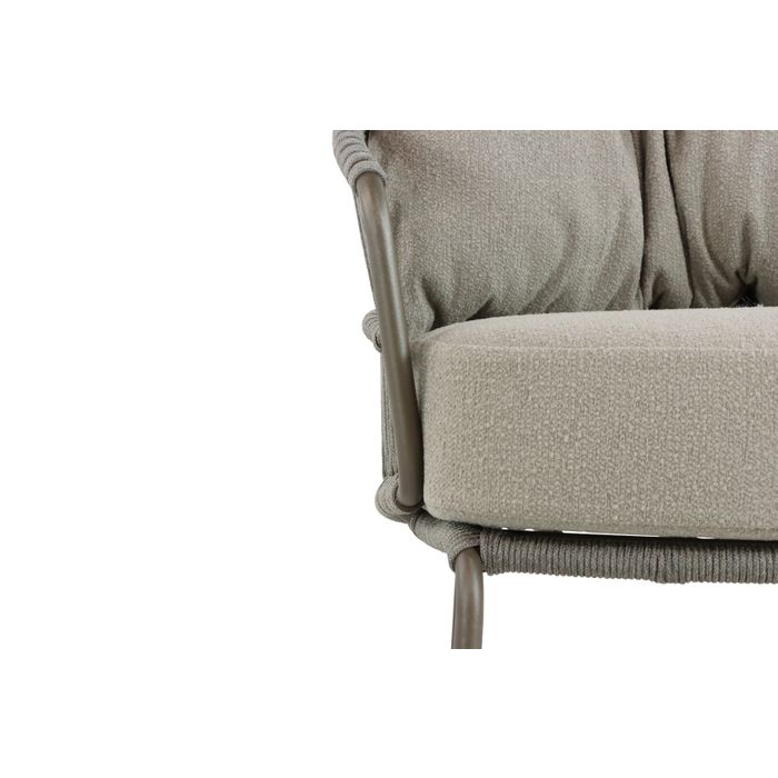 4 Seasons Outdoor Capalbio stoel-bank loungeset 3-delig