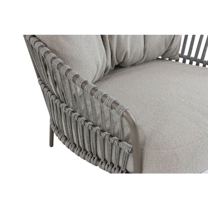 4 Seasons Outdoor Capalbio stoel-bank loungeset 3-delig