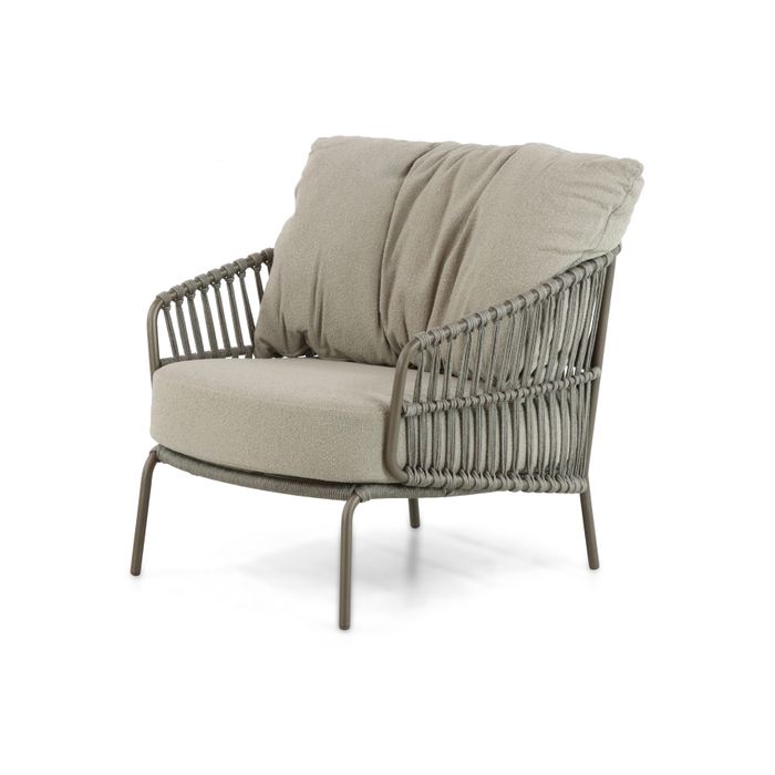4 Seasons Outdoor Capalbio stoel-bank loungeset 3-delig