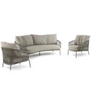 4 Seasons Outdoor Capalbio stoel-bank loungeset 3-delig thumbnail