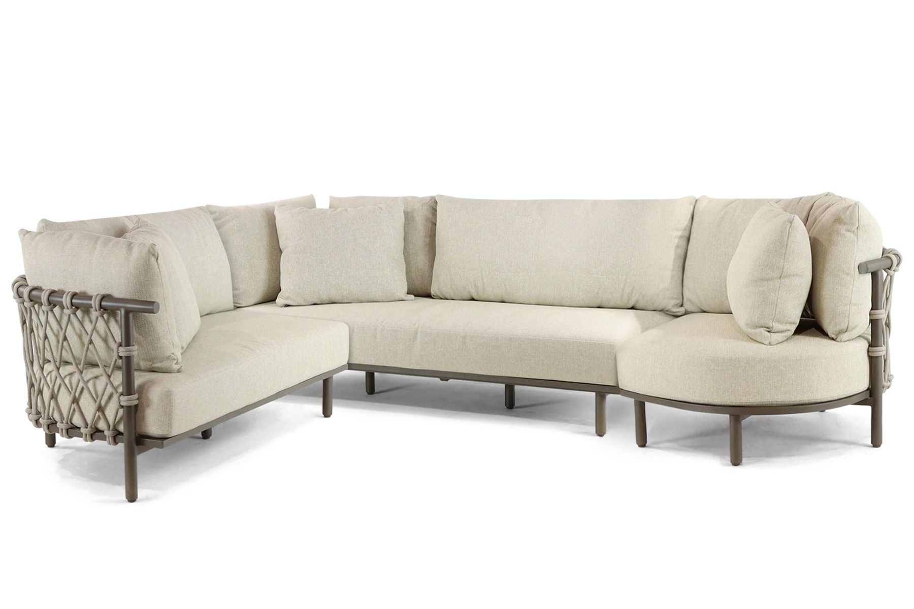 4 Seasons Outdoor Ezra organisch loungeset 3-delig