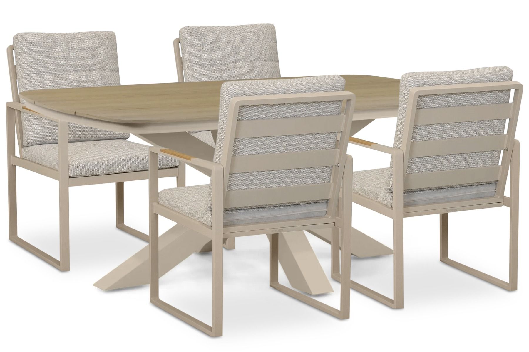 Lifestyle Alessio/Camila 180x100 cm dining tuinset 5-delig