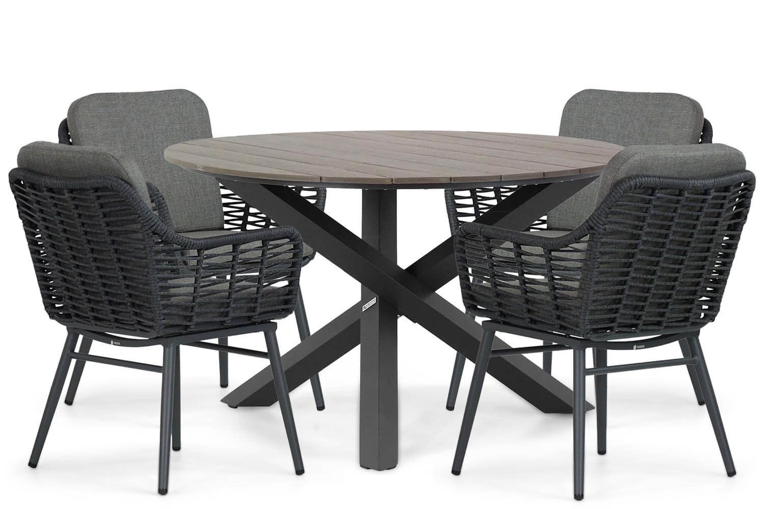 Coco Antoni/Ancona 125 cm dining tuinset 5-delig thumbnail