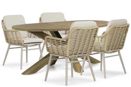 Coco Antoni/Boston 200 cm dining tuinset 5-delig