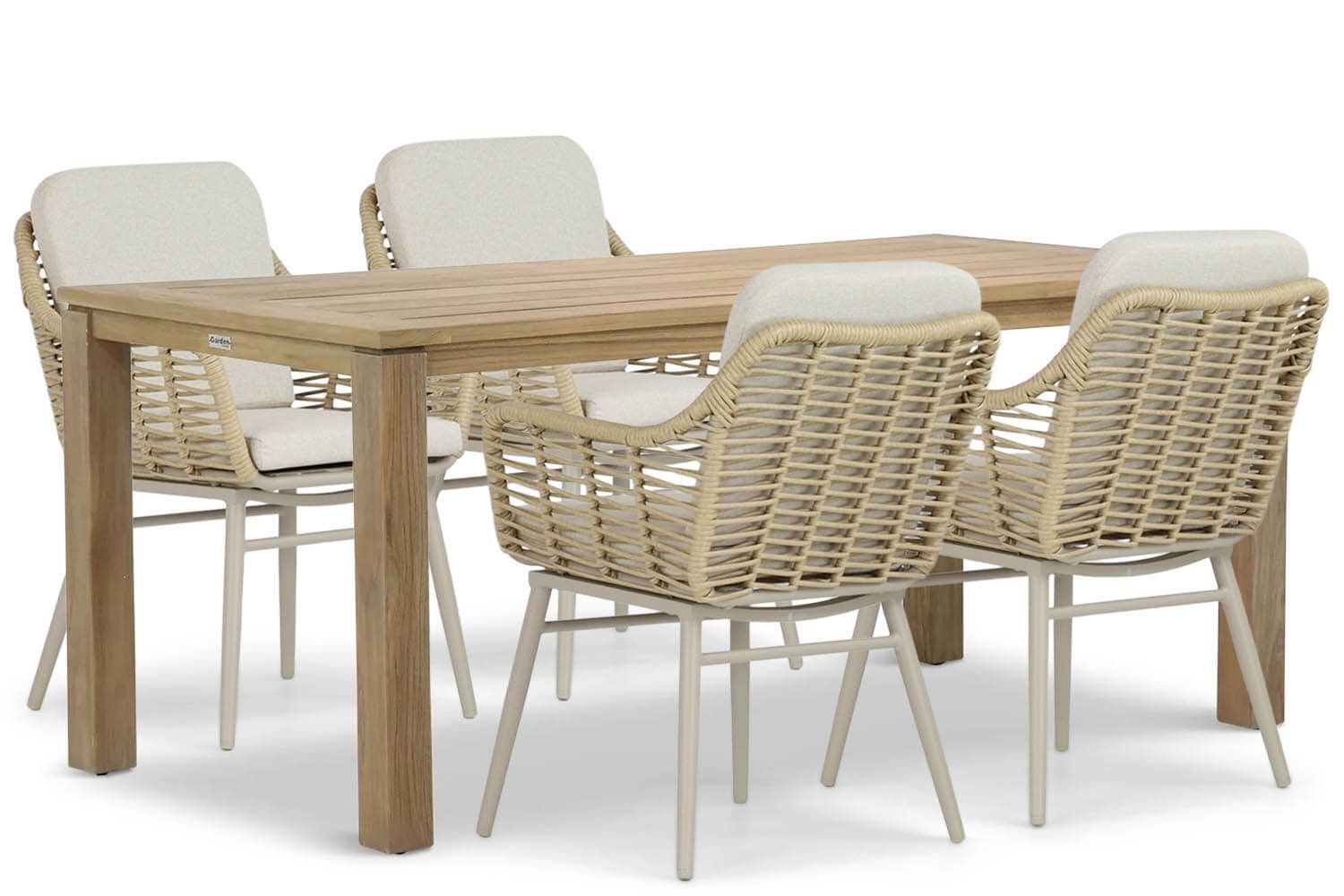 Coco Antoni/Bristol 180 cm dining tuinset 5-delig thumbnail