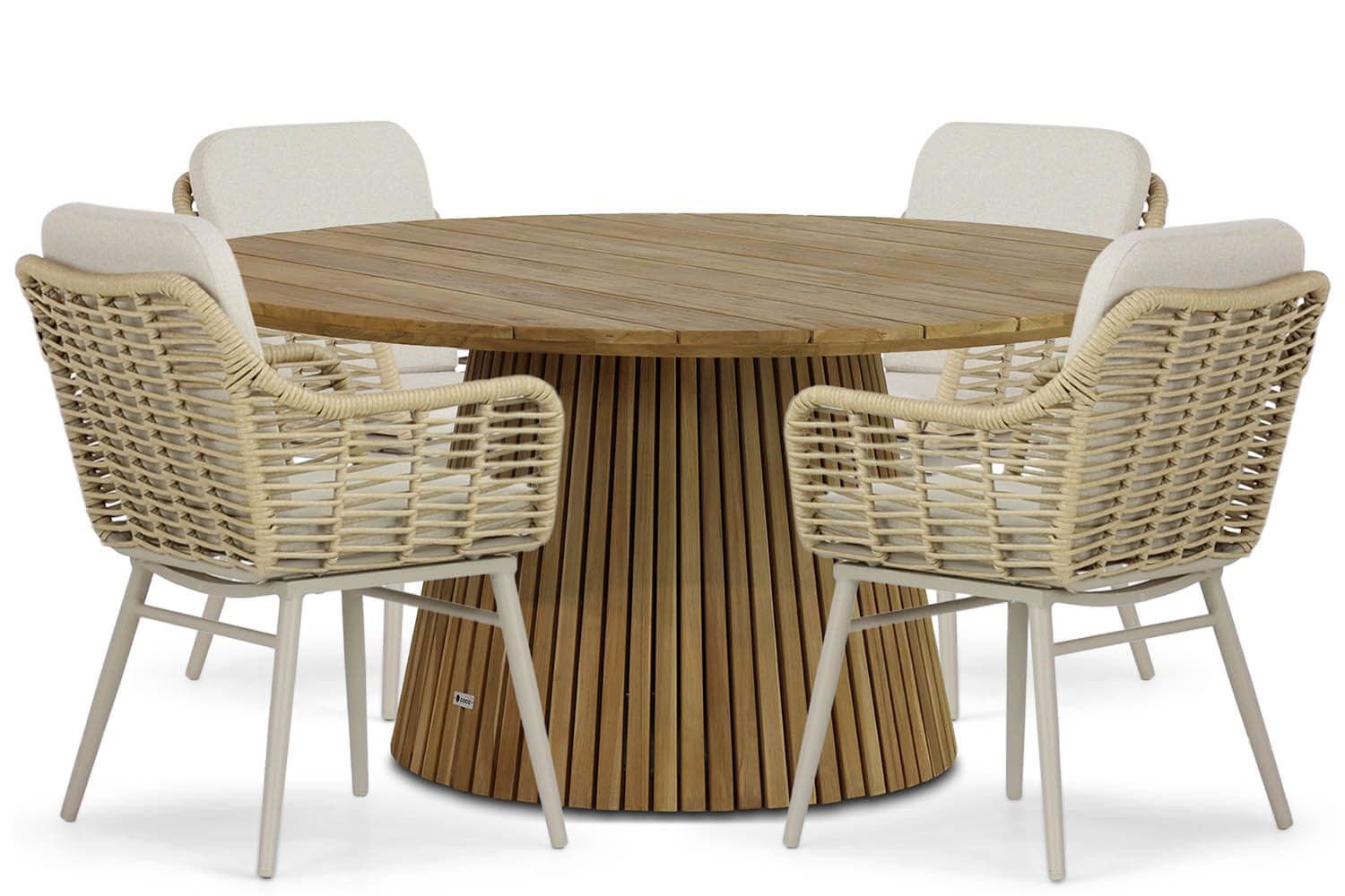 Coco Antoni/Fungo 140 cm dining tuinset 5-delig thumbnail