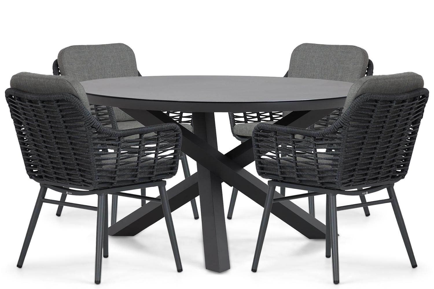 Coco Antoni/Livorno 125 cm dining tuinset 5-delig thumbnail