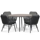 Coco Antoni/Matale 125 cm dining tuinset 5-delig thumbnail