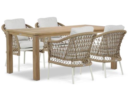 Coco Bali/Bristol 180 cm dining tuinset 5-delig