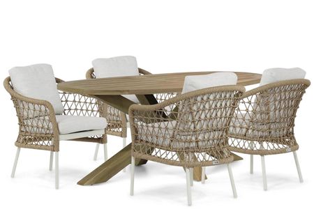 Coco Bali/Boston 200 cm dining tuinset 5-delig