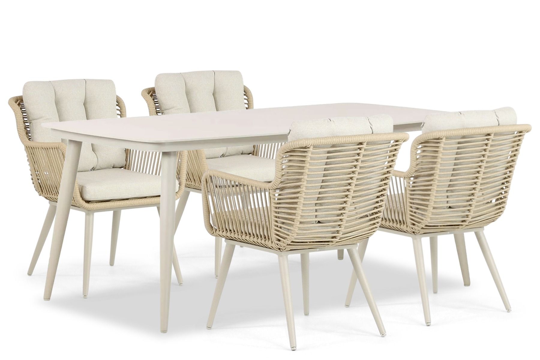 Coco Custa/Vienna 180 cm dining tuinset 5-delig