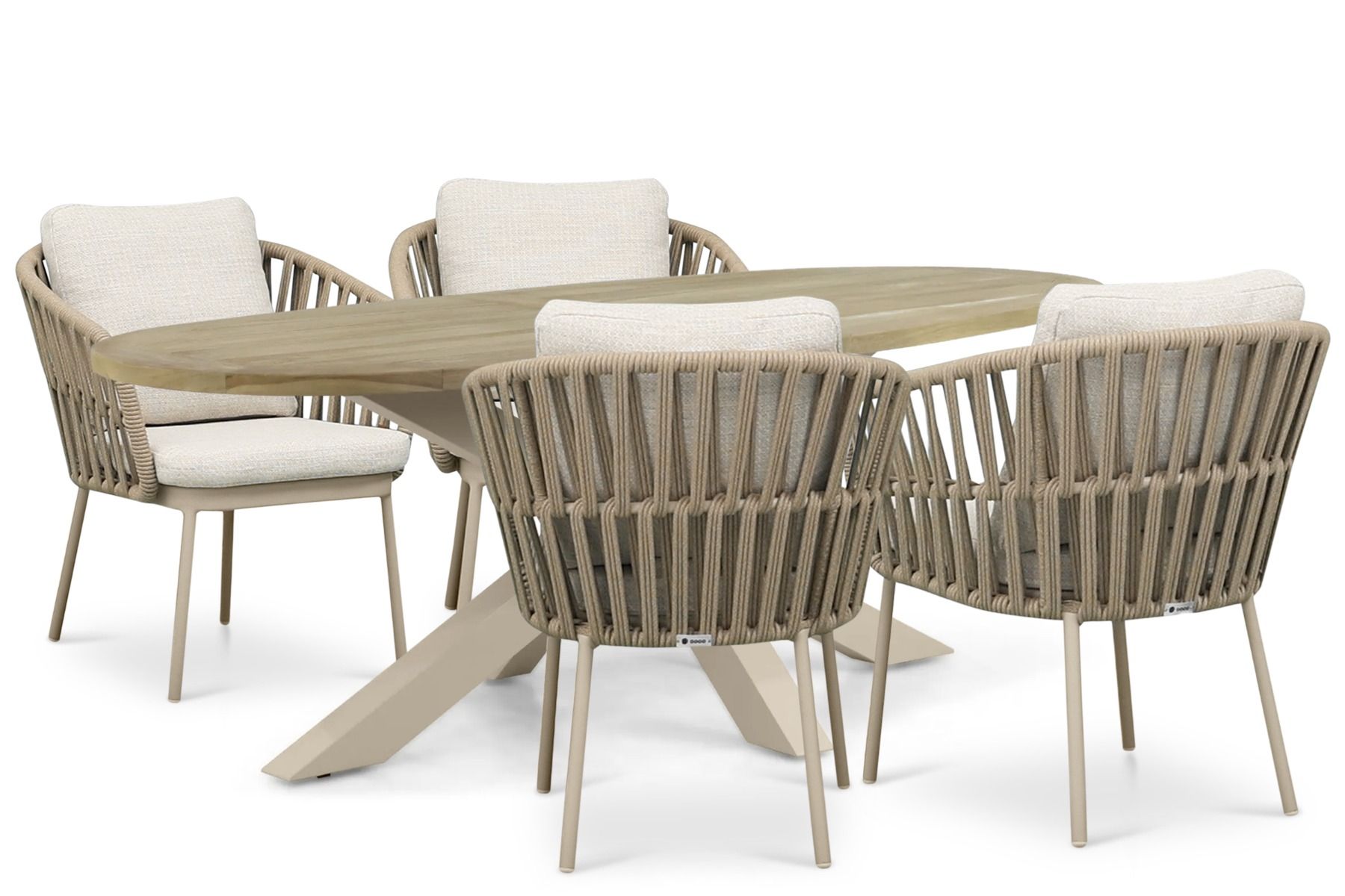 Coco Elara/Brookline 200x110 cm dining tuinset 5-delig