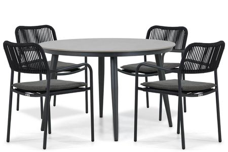 Coco Penya/Vienna 120 cm dining tuinset 5-delig