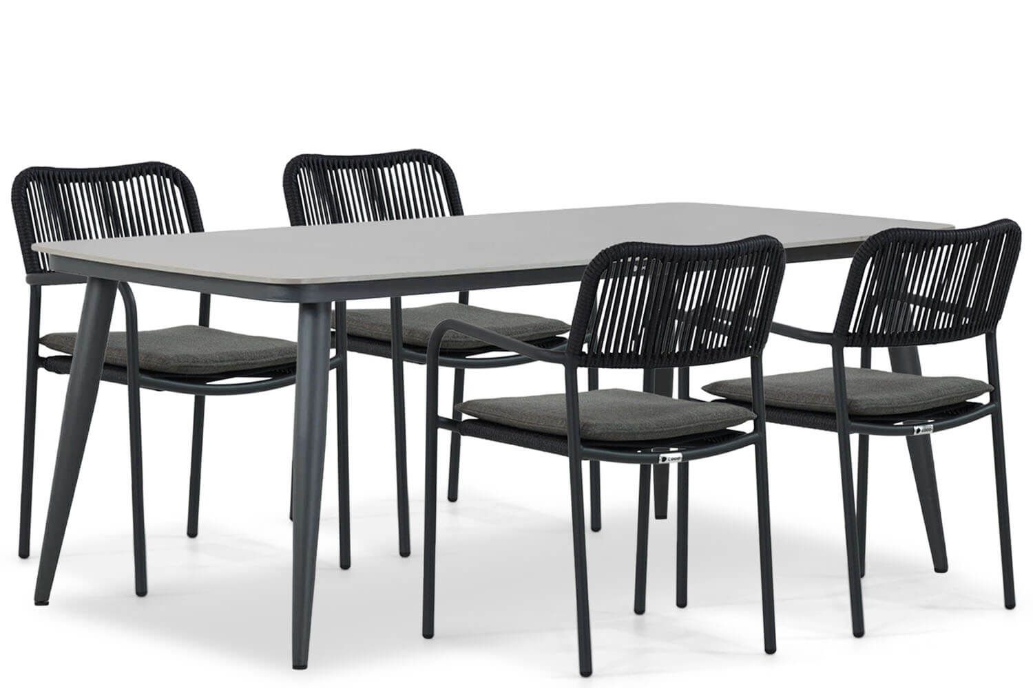 Coco Penya/Vienna 180 cm dining tuinset 5-delig thumbnail