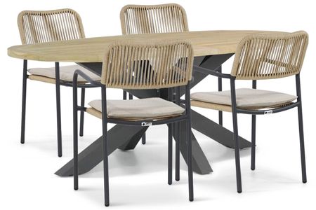 Coco Penya/Brookline 200 cm dining tuinset 5-delig