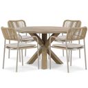 Coco Penya/Sand City 120 cm dining tuinset 5-delig thumbnail