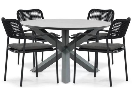 Coco Penya/Orino 130 cm dining tuinset 5-delig