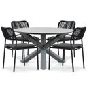 Coco Penya/Orino 130 cm dining tuinset 5-delig thumbnail