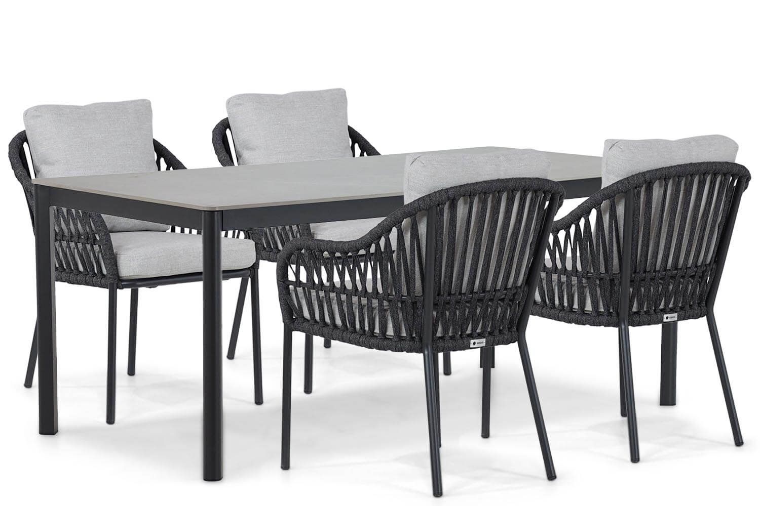 Coco Puerto/Como 180 cm dining tuinset 5-delig thumbnail