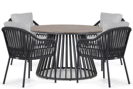 Coco Puerto/Sorrento 125 cm dining tuinset 5-delig