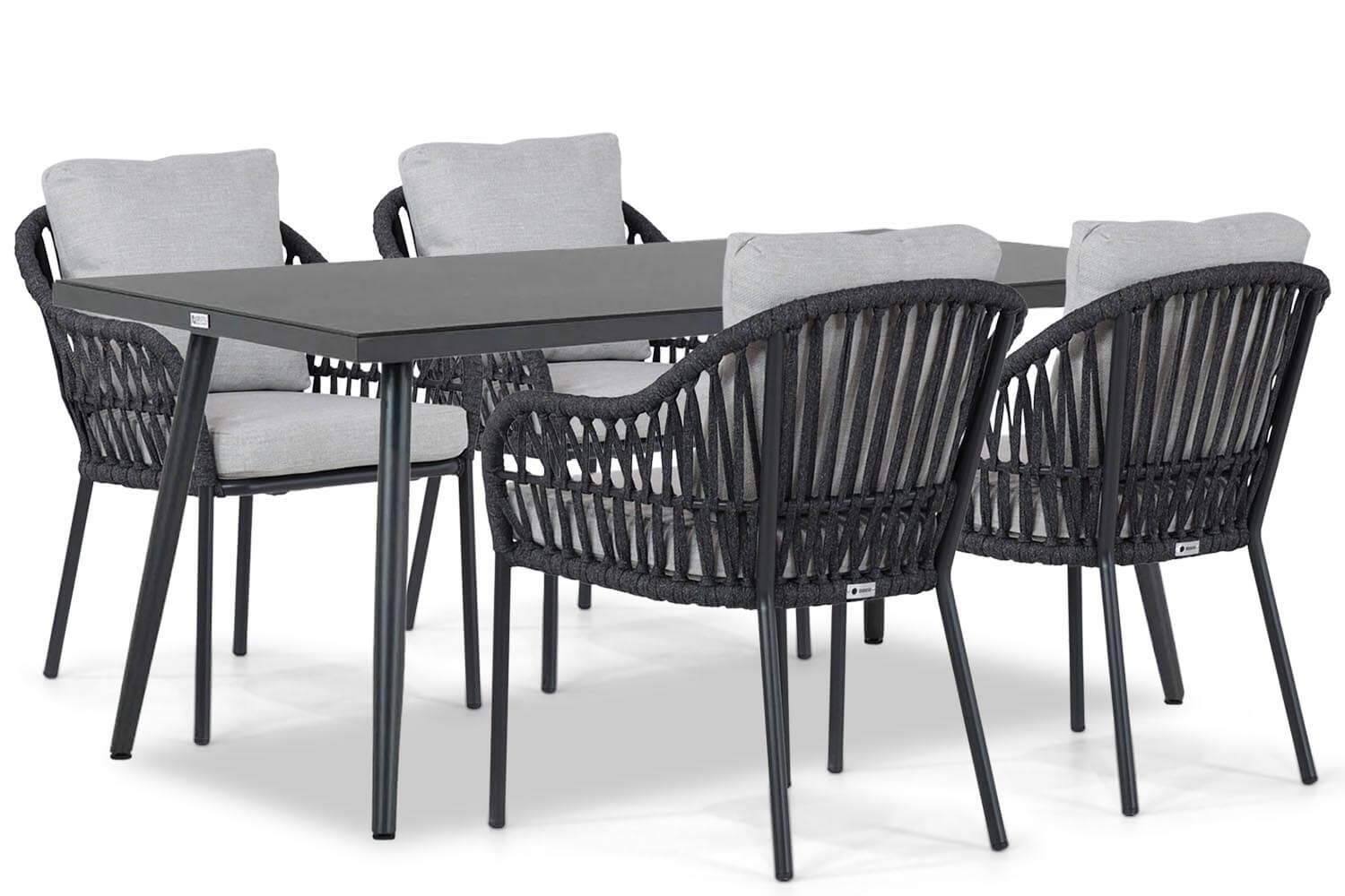 Coco Puerto/Valencia 170 cm dining tuinset 5-delig thumbnail