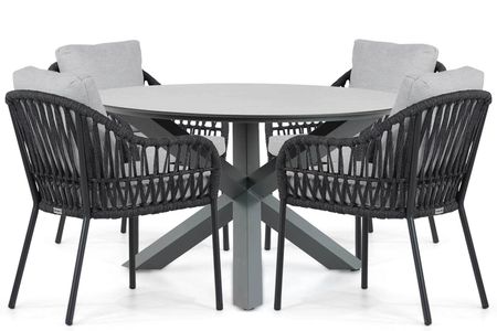 Coco Puerto/Orino 130 cm dining tuinset 5-delig