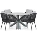 Coco Puerto/Orino 130 cm dining tuinset 5-delig thumbnail