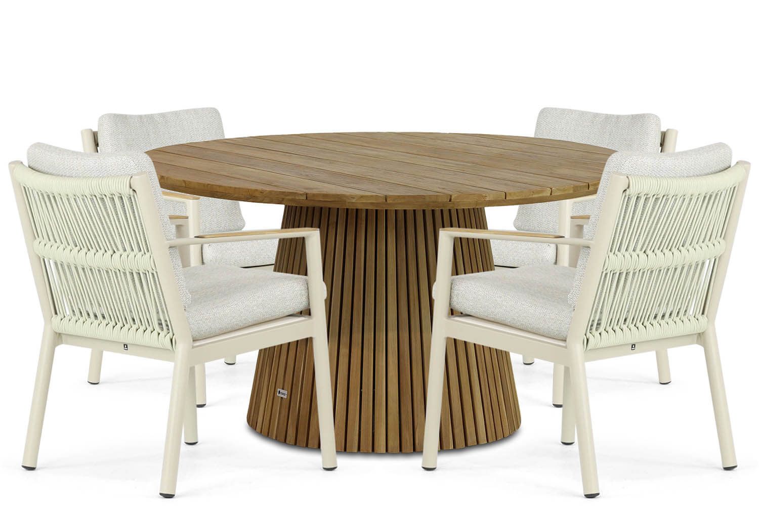 Coco Sevilla/Fungo 140 cm dining tuinset 5-delig thumbnail