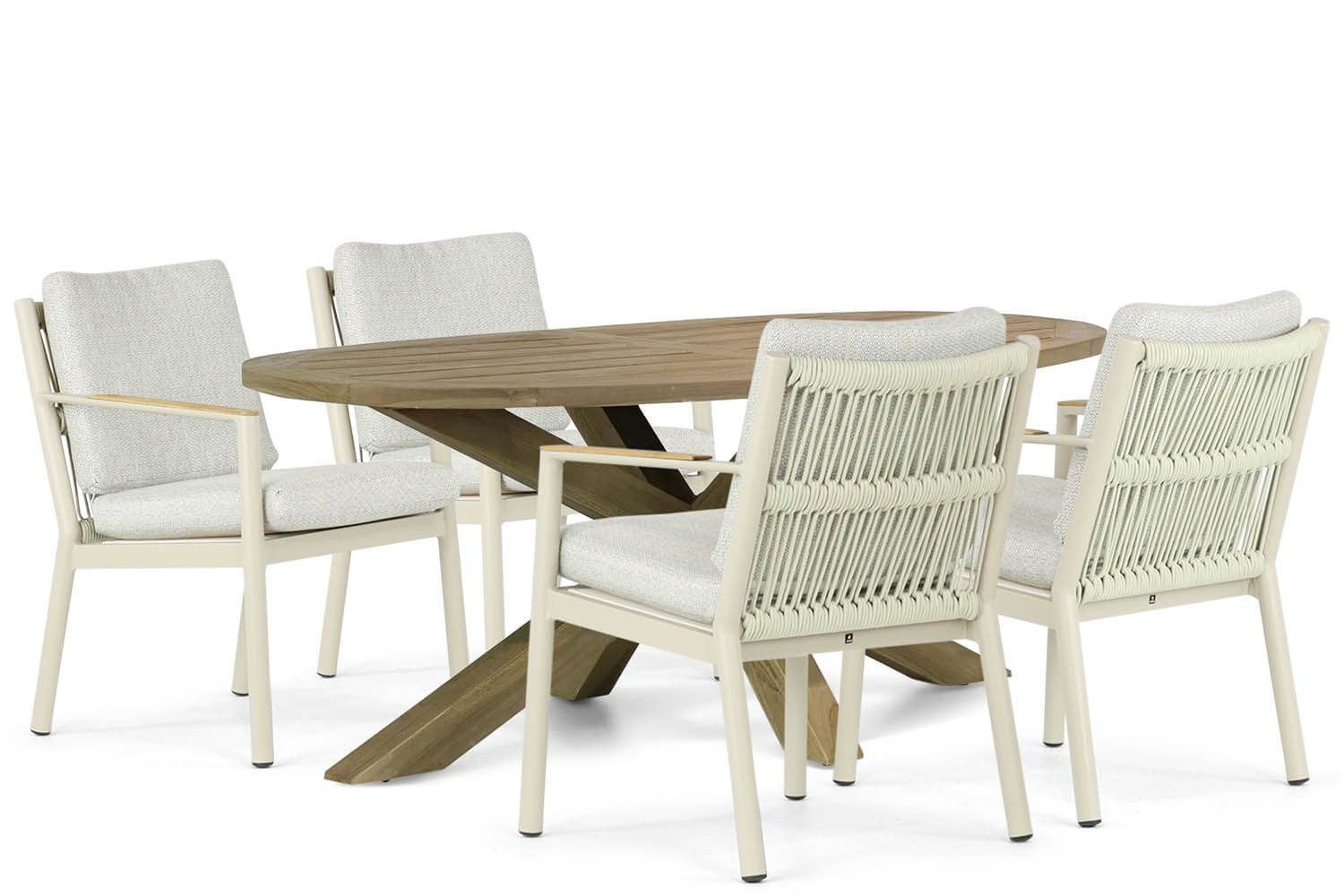 Coco Sevilla/Boston 200 cm dining tuinset 5-delig thumbnail