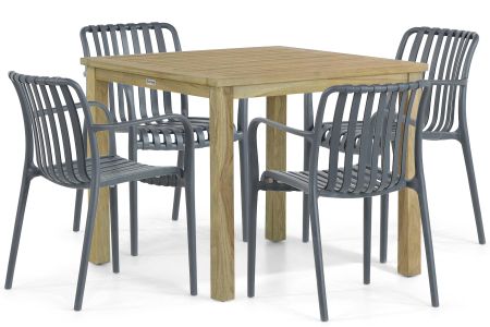 Domani Vento/Weston 90 cm dining tuinset 5-delig