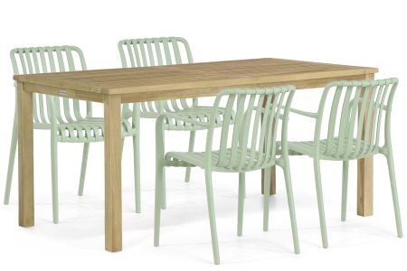 Domani Vento/Weston 160 cm dining tuinset 5-delig