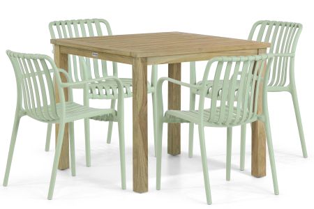 Domani Vento/Weston 90 cm dining tuinset 5-delig