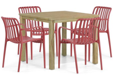 Domani Vento/Weston 90 cm dining tuinset 5-delig