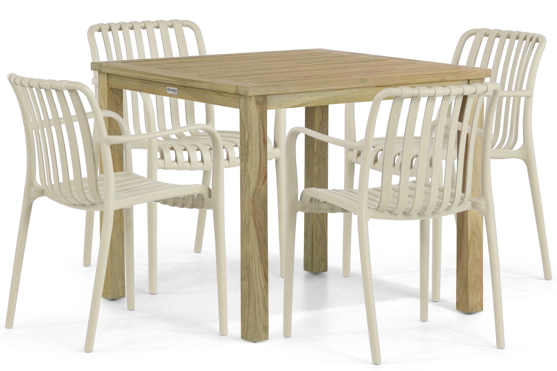 Domani Vento/Weston 90 cm dining tuinset 5-delig thumbnail