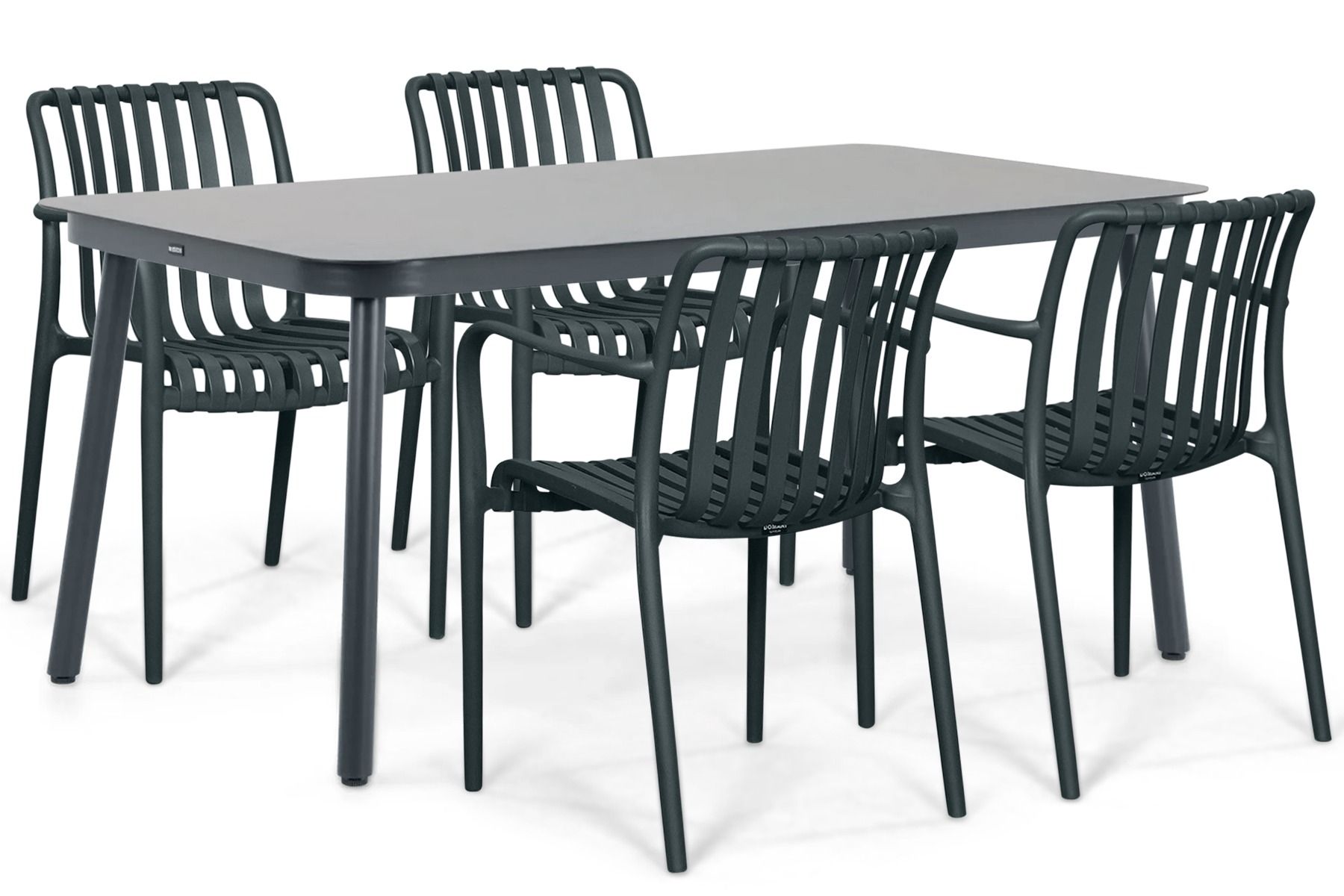 Domani Alba/Tavano 160x90 cm dining tuinset 5-delig