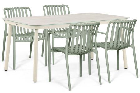 Domani Alba/Tavano 160x90 cm dining tuinset 5-delig