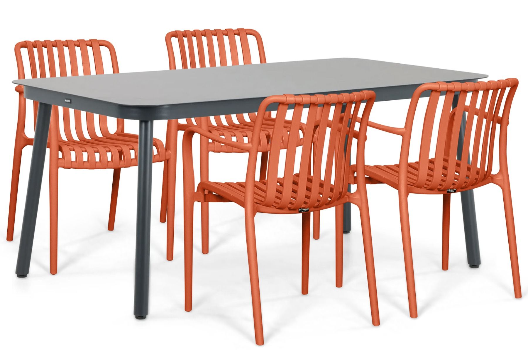 Domani Alba/Tavano 160x90 cm dining tuinset 5-delig