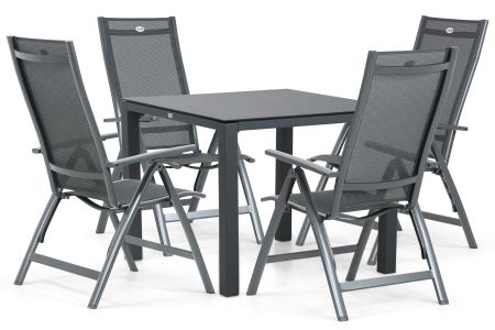Hartman Royal Club/Mateo 90 cm dining tuinset 5-delig
