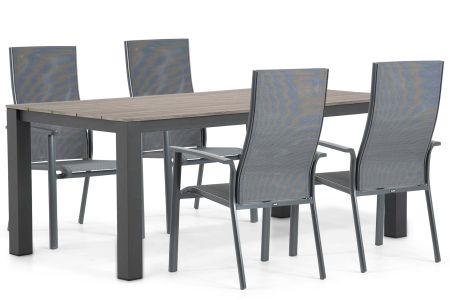 Hartman Sitges/Valley 180 cm dining tuinset 5-delig