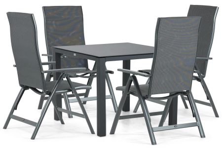 Hartman Sitges/Mateo 90 cm dining tuinset 5-delig