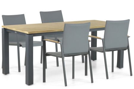 Lifestyle Brandon/Riviera 180 cm dining tuinset 5-delig