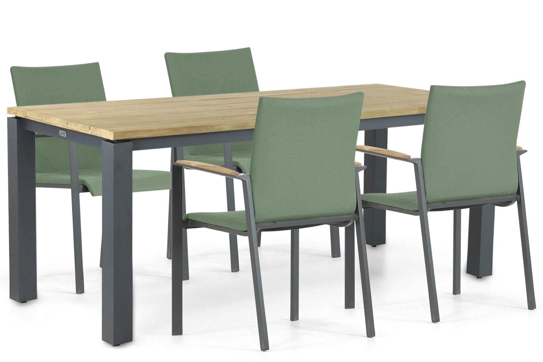 Lifestyle Brandon/Riviera 180 cm dining tuinset 5-delig