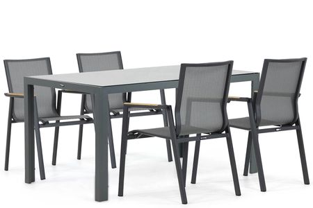 Lifestyle Fiora/Venustas 150 cm dining tuinset 5-delig